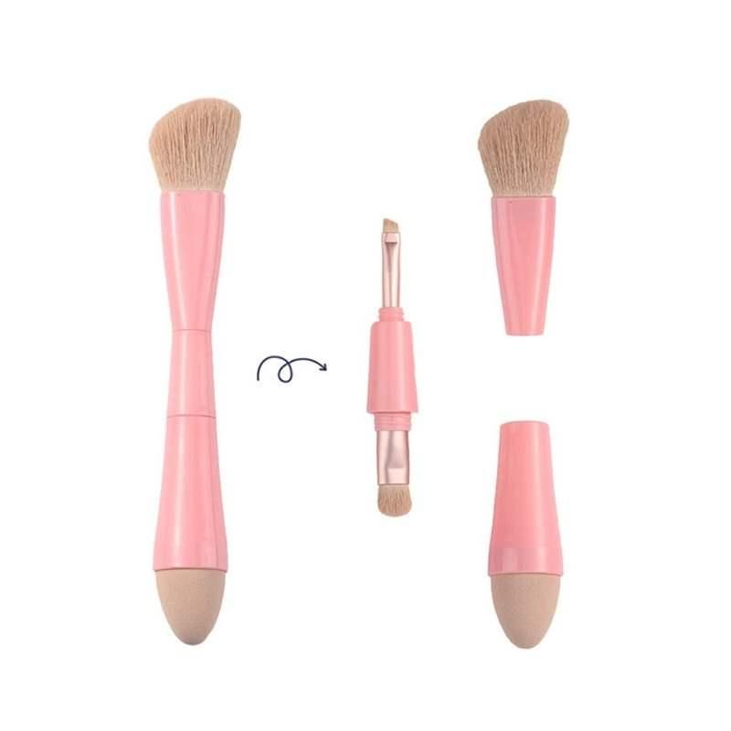 4-in-1 detachable makeup brush set - MRSLM