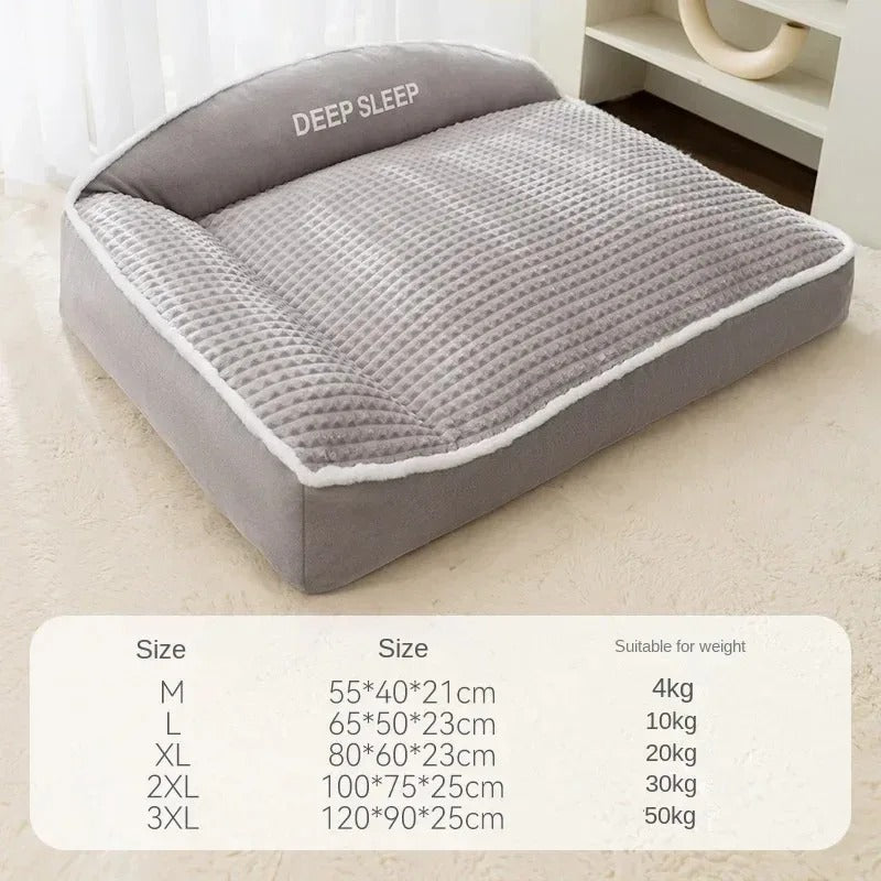 Cama quente para animais de estimação, ideal para cães e gatos.