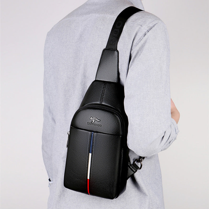 Casual Men's Small Backpack Chest Bag