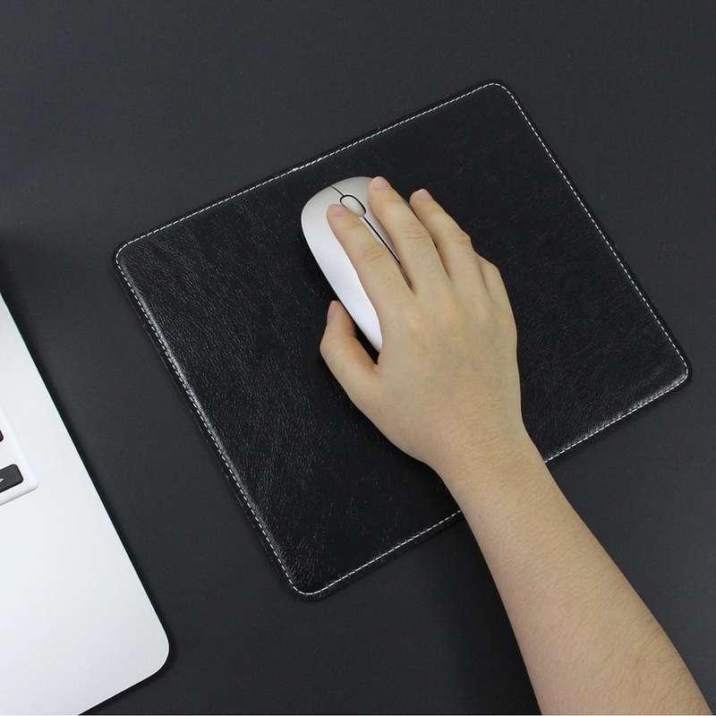 Mousepad de couro premium