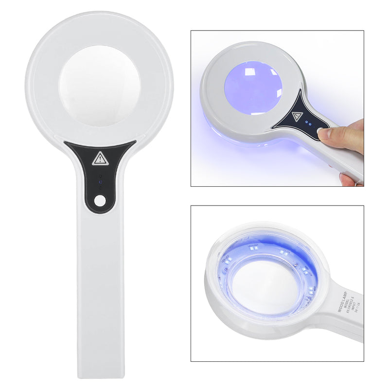 portable LED skin analysis lamp, view 8 - MRSLM