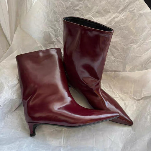 women's minimalist stiletto boots - MRSLM