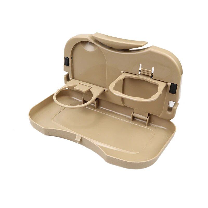 folding car cup holder and storage box, view 3 - MRSLM