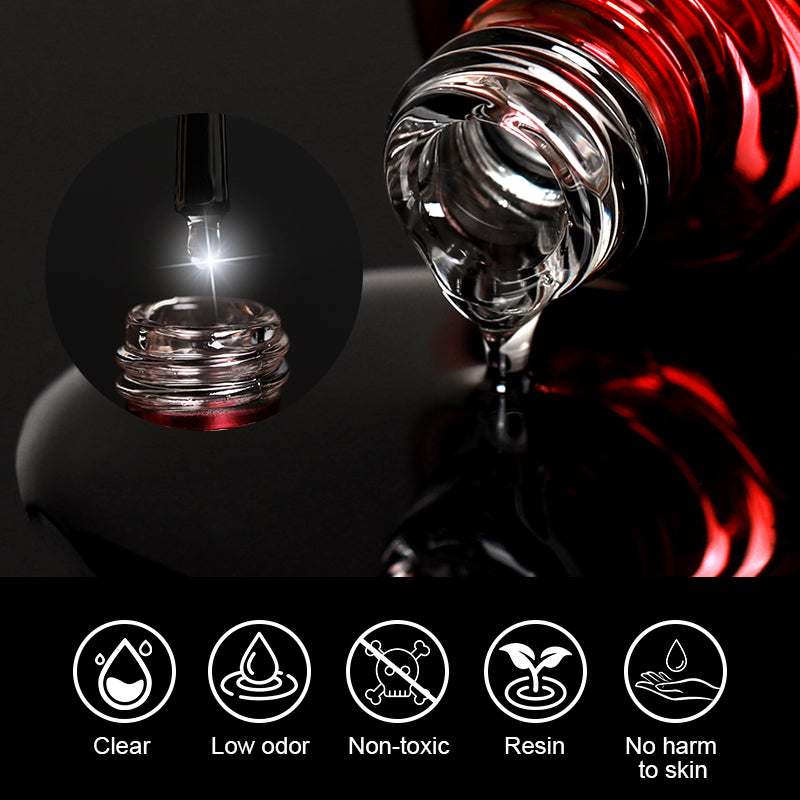 clear blooming gel polish 15ml, view 6 - MRSLM