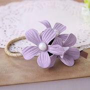 fashion floral elastic hair rope, view 8 - MRSLM