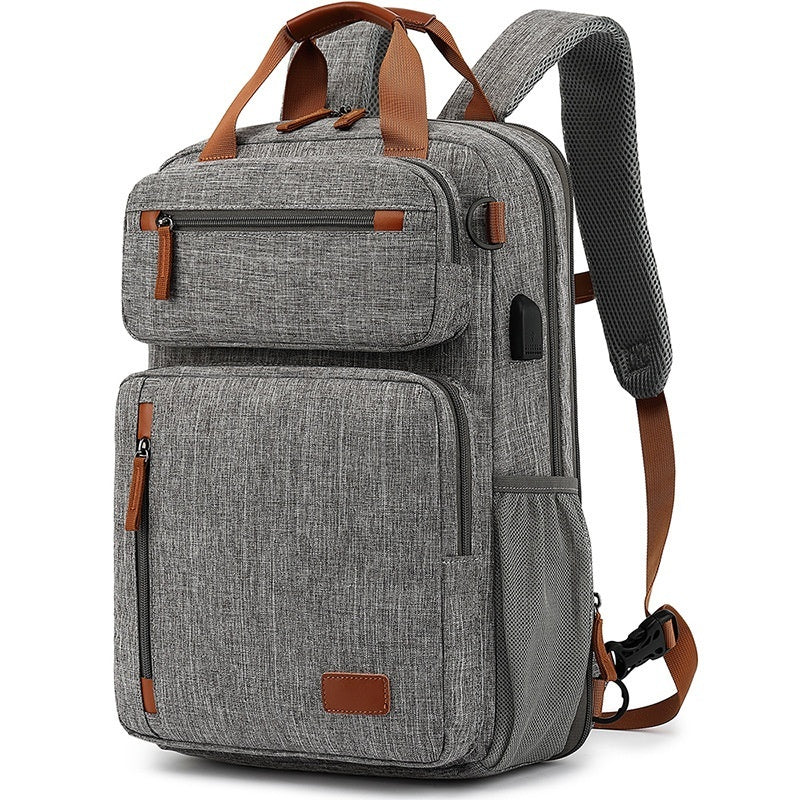 waterproof 15.6-inch computer backpack, view 5 - MRSLM