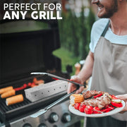 stainless steel smoker box, view 3 - MRSLM