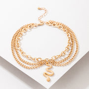 boho starfish anklet, view 7 - MRSLM