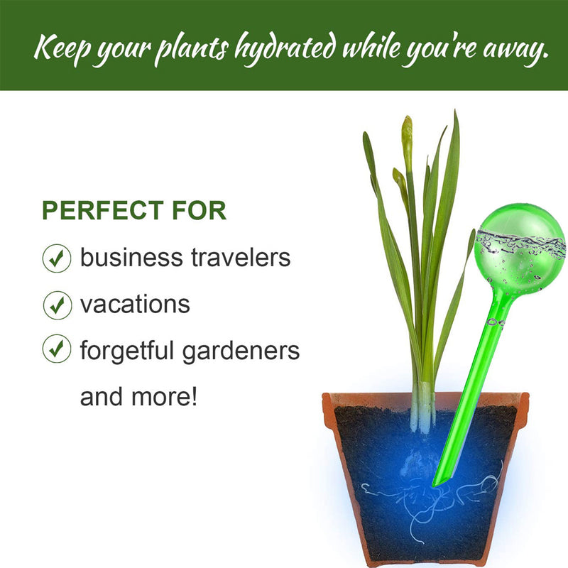 Conjunto de 3 lâmpadas de irrigação automática para plantas
