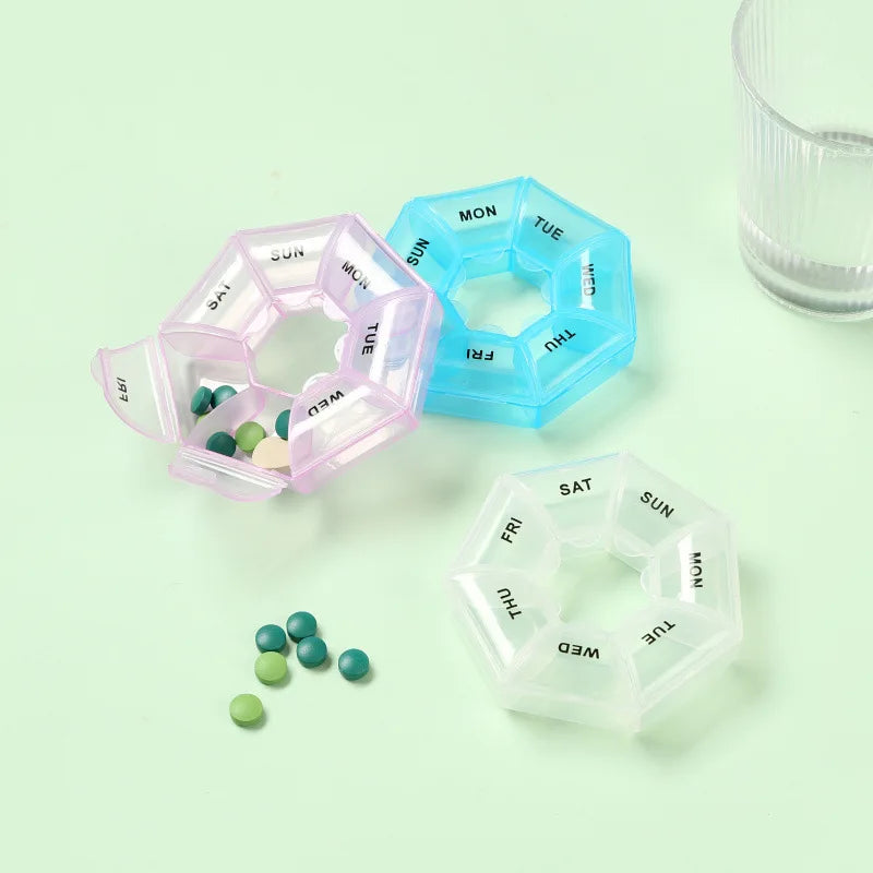 Portable 7-day pill organizer, view 7 - MRSLM