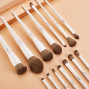 14-piece vegan makeup brush set - MRSLM