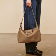leather tote crossbody bag - MRSLM