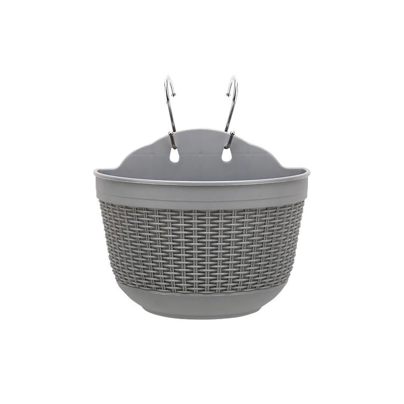 modern hanging flower basket set, view 4 - MRSLM