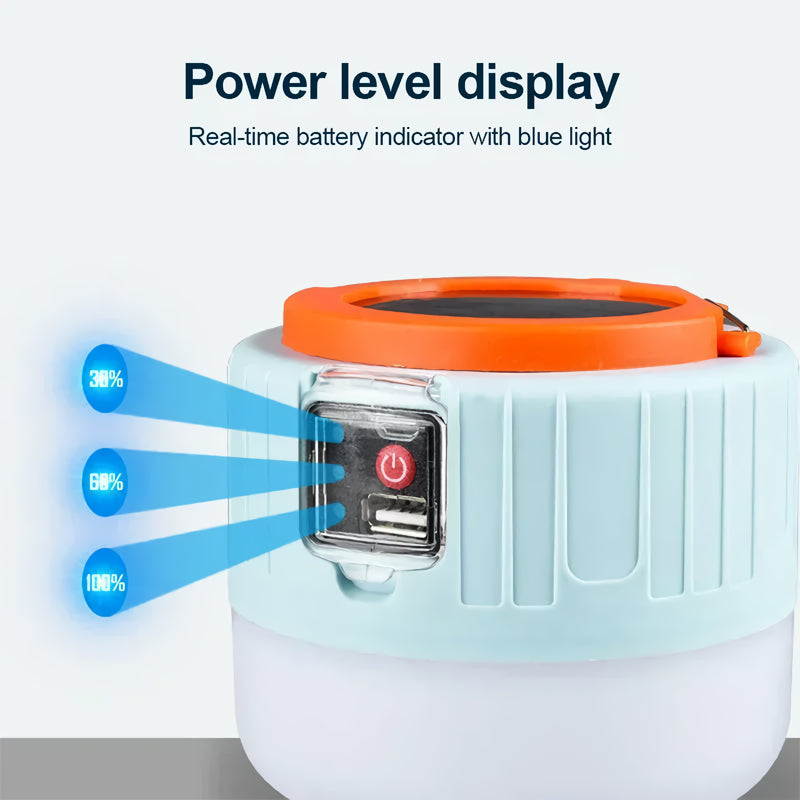solar camping lantern with power bank, view 8 - MRSLM