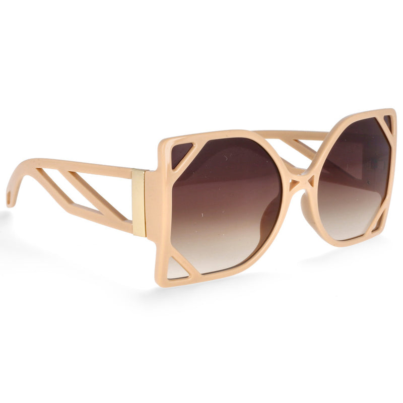 oversized square women's sunglasses, view 4 - MRSLM