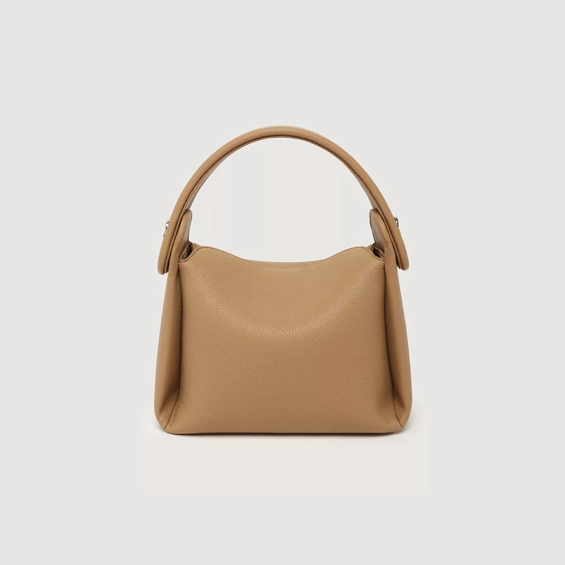 soft leather travel tote, view 5 - MRSLM
