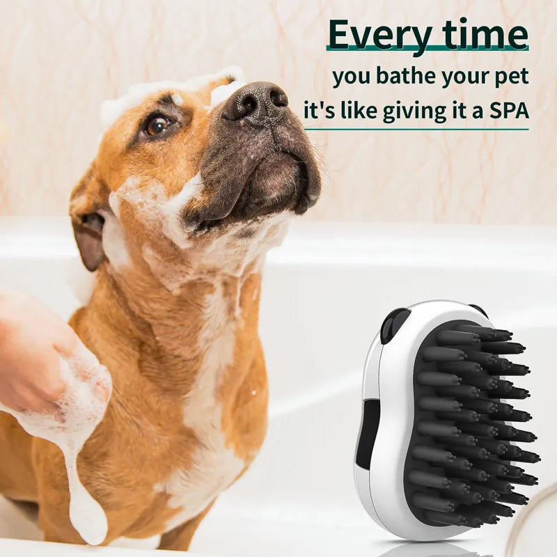 pet spa bathing brush, view 3 - MRSLM