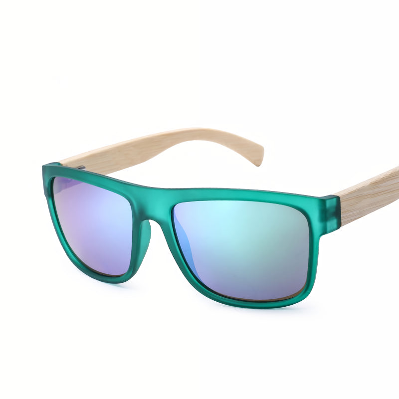 men's bamboo sea gradient sunglasses, view 8 - MRSLM