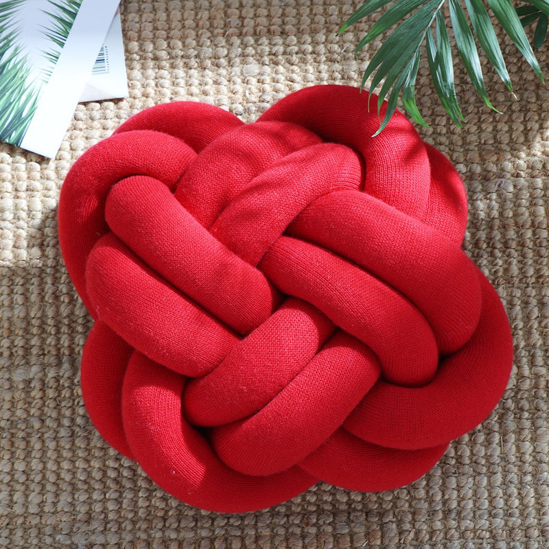 bird's nest chunky yarn throw pillow, view 6 - MRSLM