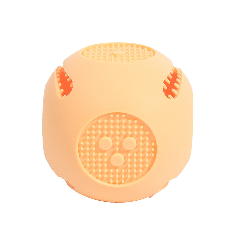 silicone dog chew toy, view 3 - MRSLM