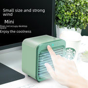 portable mini air cooler desktop fan, view 4 - MRSLM