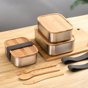 stainless steel bento box, view 6 - MRSLM
