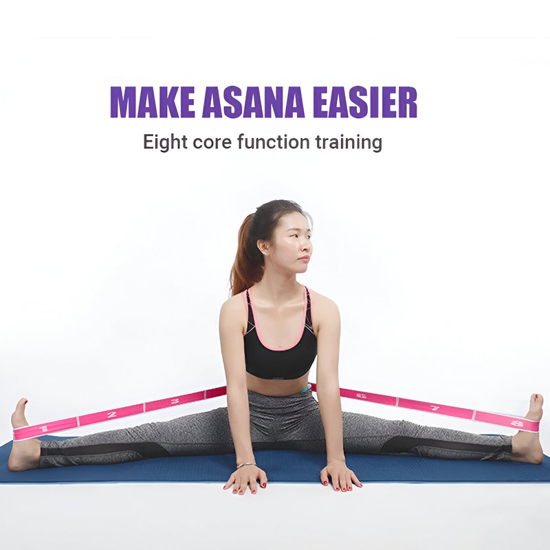 elastic yoga resistance band, view 7 - MRSLM