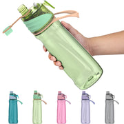 950ml sports water bottle with spray, view 3 - MRSLM