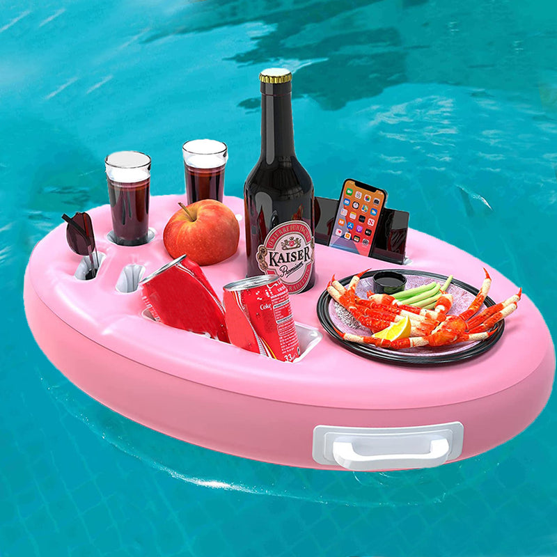 inflatable pool and beach drink holder, view 3 - MRSLM