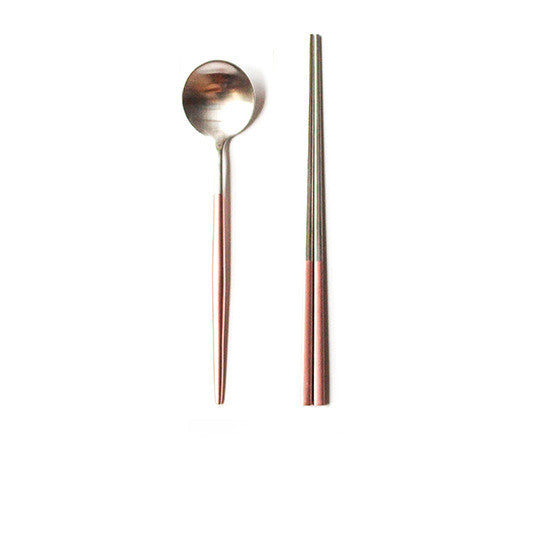 stainless steel cutlery set, view 7 - MRSLM