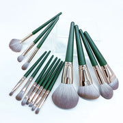 soft fluffy makeup brushes set, view 3 - MRSLM