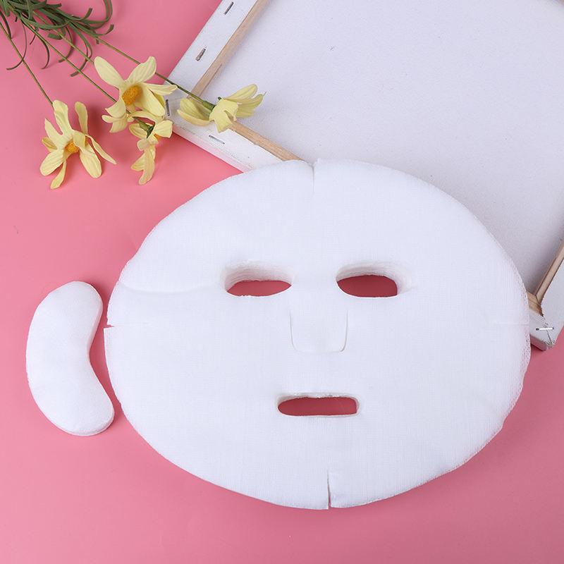 white cotton DIY facial mask sheets - MRSLM