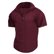 Small plaid summer casual top, view 10 - MRSLM