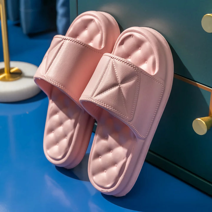 Women's Summer Thick Comfort Massage Platform Slippers