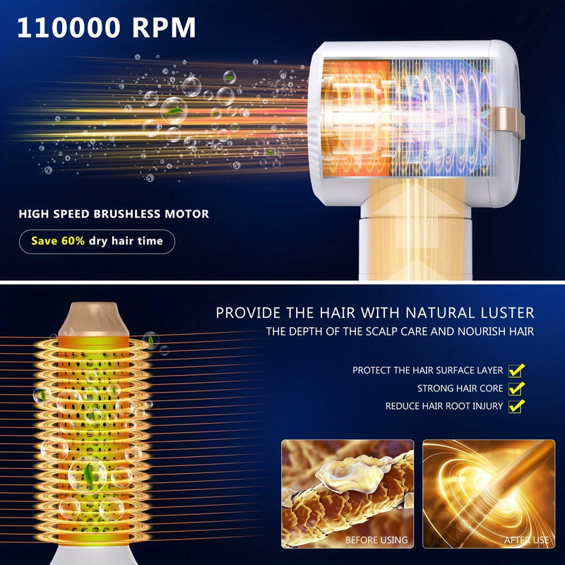 7 in 1 hair dryer brush, view 7 - MRSLM