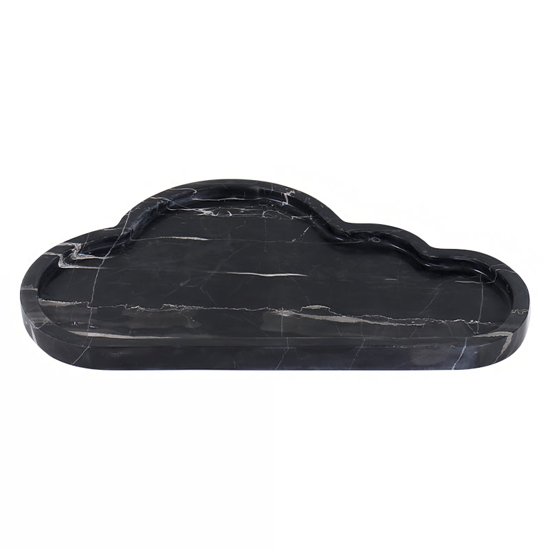 cloud shape natural marble vanity tray, view 7 - MRSLM