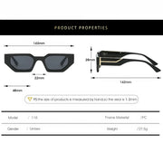 wrap sunglasses with gradient lens, view 17 - MRSLM