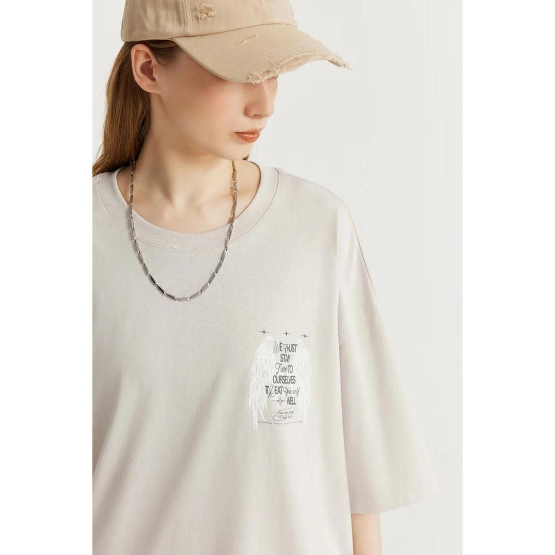 Glowing Oversized Hip Hop Tee