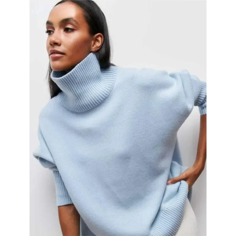 women's turtleneck sweater, view 27 - MRSLM