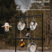 portable camping table storage rack, view 5 - MRSLM