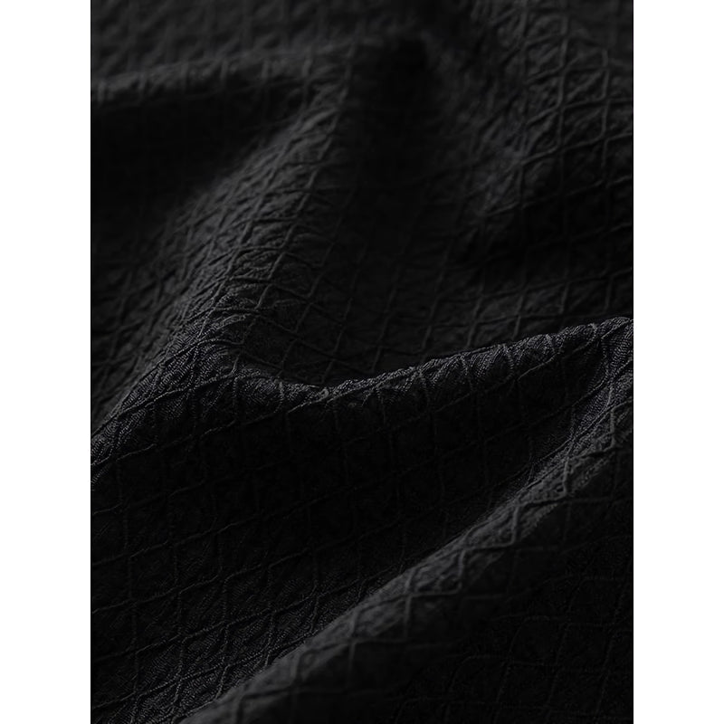 Black chiffon bow top, view 5 - MRSLM