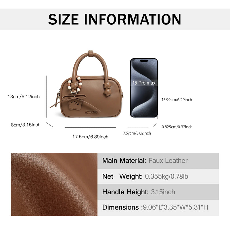 women's mini bowling bag, view 9 - MRSLM