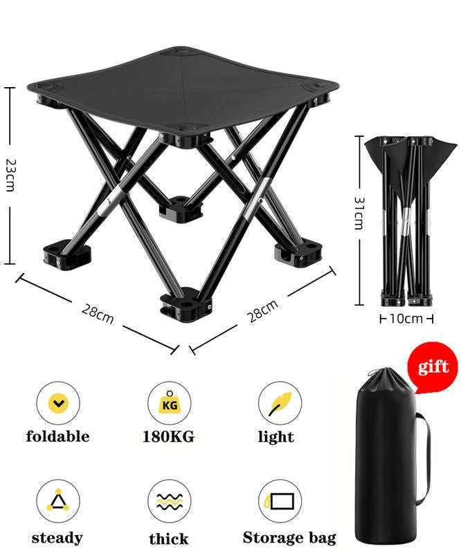 ultra-lightweight folding chair, view 2 - MRSLM