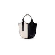 denim bucket crossbody bag, view 5 - MRSLM