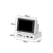USB-C hub with mini display, view 9 - MRSLM