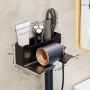 wall mounted hair dryer holder, view 12 - MRSLM