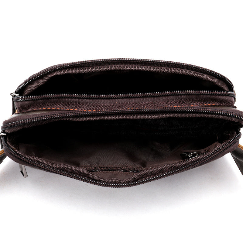 Leder Herren Kopf Leder Gürteltasche