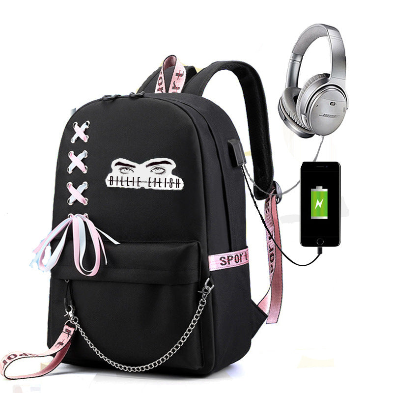 Starry Sky USB Rechargeable Travel Backpack