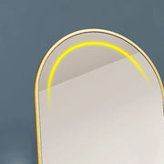 arched full length mirror with stand, view 7 - MRSLM