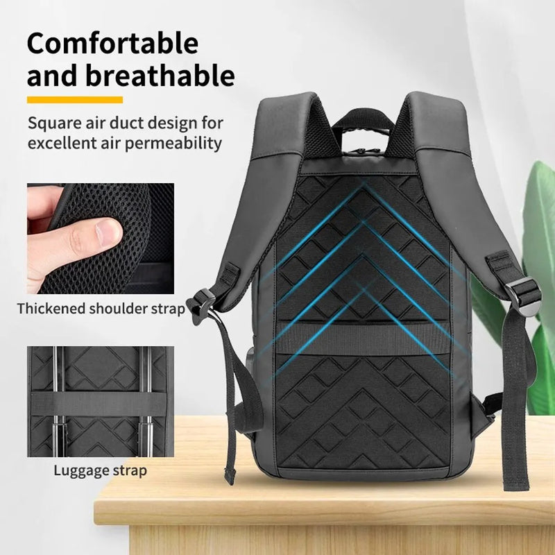 travel and school backpack, view 7 - MRSLM